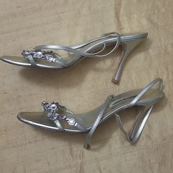 ⚜️Manolo Blahnik Limited Edition by Neiman Marcus - Vintage Size 8.5 - Picture 2 of 11